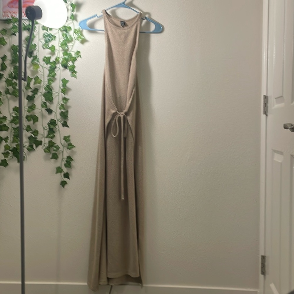 SHEIN knitted wrap around dress.